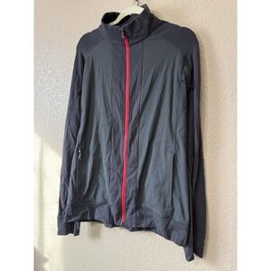Lululemon Jacket Size XL Gray Full Zip Stretch